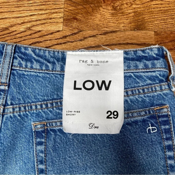 Rag & Bone Dre Distressed Jean Short  Sz: 29 - Picture 13 of 15